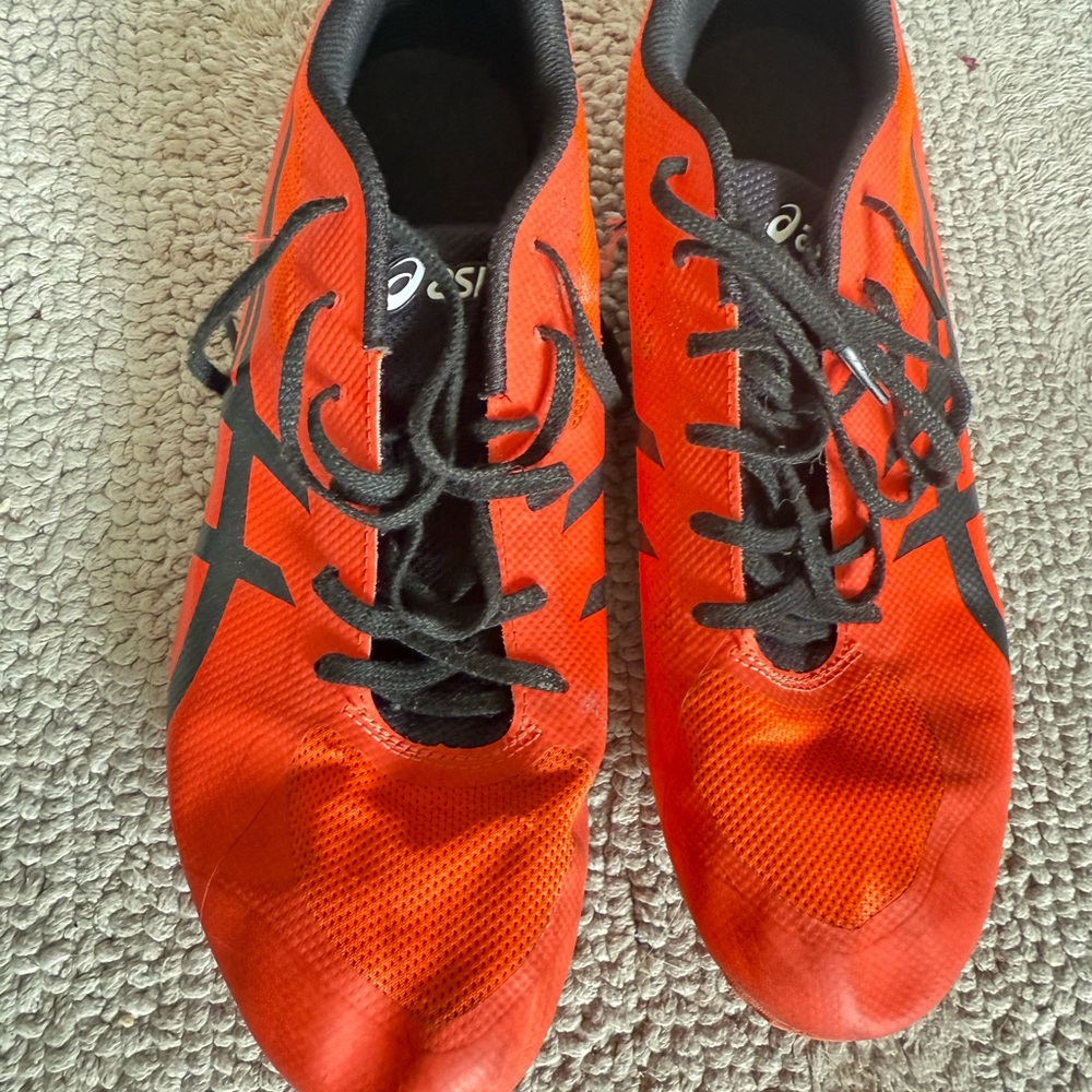 ASICS Men's Red Running Shoes